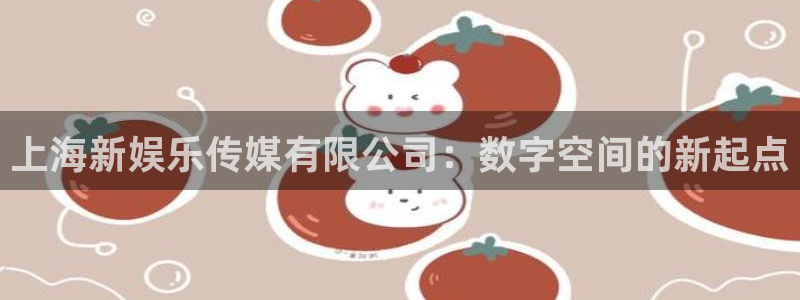 壹号app下载官网娱乐：上海新娱乐传媒有限公司：数字空间的新起点