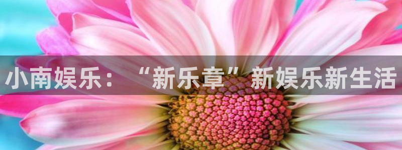 壹号平台下载：小南娱乐：“新乐章”新娱乐新生活