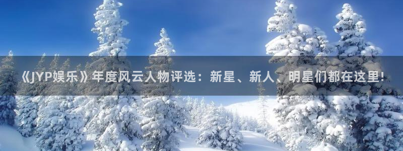壹号电子娱乐app下载安装：《JYP娱乐》年度风云人物评选：新星、新人、明星们都在这里!